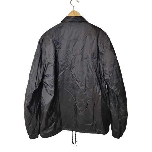 Fifty Five DSL Black Drawstring Waist Outdoor Men's Jadio Coaches Jacket 2XL NWT - Picture 2 of 7